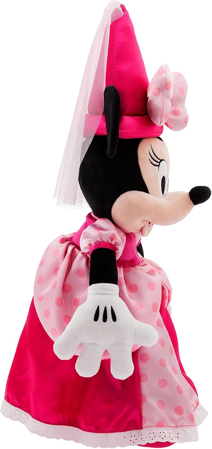 Disney Store Unisex-Children Princess Collection: Medium 23-Inch Minnie Mouse Plush - Soft, Huggable & Authentic Toy for Fans & Kids