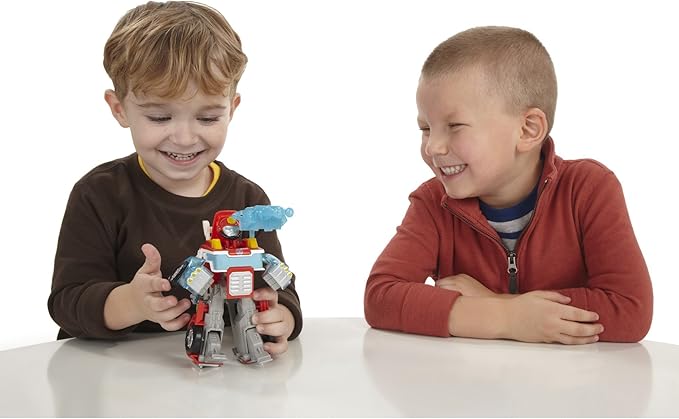 Transformers Playskool Heroes Rescue Bots Energize Heatwave The Fire Bot Converting Toy Robot Action Figure, Toys For Kids Ages 3 And Up (Amazon Exclusive)