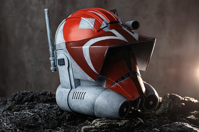 Evere SW Clone Arc Commander Helmet Cosplay Deluxe Halloween Collectible Prop