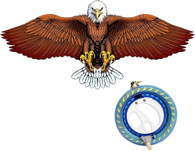 Kites for Kids and Adults, Easy to Fly for Beach, Single Line Kite Set for Beginners
