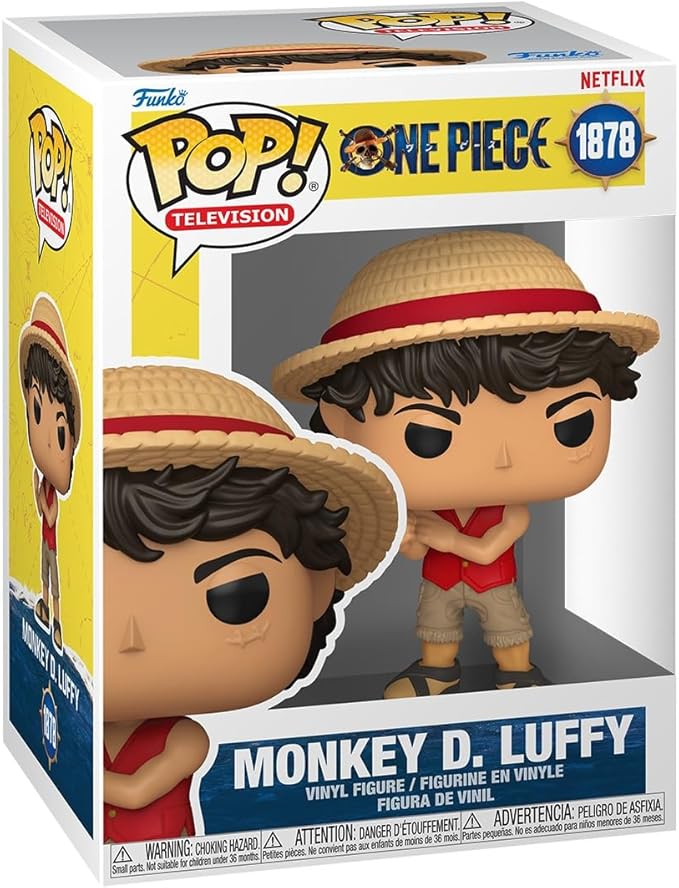 Funko Pop! TV: One Piece - Monkey D. Luffy - Collectable Vinyl Figure - Gift Idea - Official Merchandise - Toys for Kids & Adults - Anime Fans - Model Figure for Collectors and Display