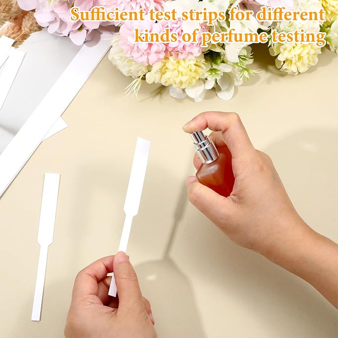 2000 PCS Premium Scent Strips for Perfume Testing - Fragrance Tester Strips, Strong Absorbent White Blotter Paper for Essential Oils, Aromatherapy & Spice Evaluation