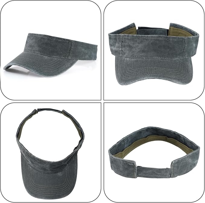 Marrywindix 1 Piece of Sport Wear Athletic Visor Sun Sports Visor Hat Visor Adjustable Cap for Women and Men