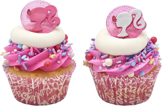 Barbie™ Baking Cups By DecoPac | Pink | 1.8" Cupcake Liners, Greaseproof Paper Cases for Muffins and Cupcakes, Pack of 48