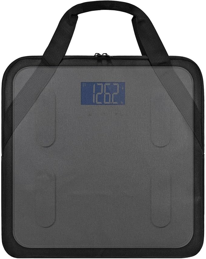 predolo Body Weight Scale Carrying Bag Storage,Zip Travel Bag Carrier Case with Handle for Smart Scale,Minimalist Scale,Digital Scale