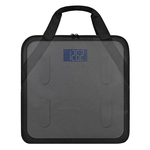 Generic Body Weight Scale Carrying Bag Tote Bag Pouch Zip with Handle Carrier Case