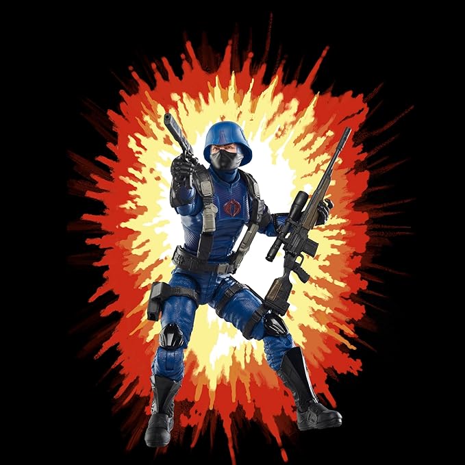 G.I. Joe Classified Series Retro Cardback Cobra Trooper, Collectible 6 Inch Action Figure with 9 Accessories