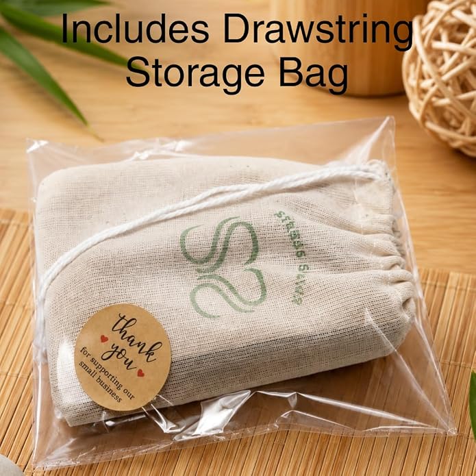 3-Pack Mindful Breathing Straw Necklaces For Natural Anxiety Relief- Yoga Breath Work Jewelry For Meditation And Deep Breathing Calming Exercises