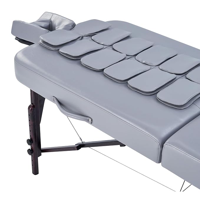 Master Massage 30” FlexWave – Innovative Portable Massage Table for Total Body Stretching with Precision Airbag Technology and 3D Lumbar Traction-Concord