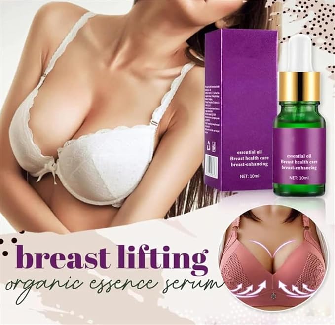 Generic Bust Firming Natural Essence Oil, Natural Breast Enhancement Oil, Breast Enhancement Cream Fast Growth, Natural Curves Breast Enhancement, Plumping Enlargement Nourishing Massage Oil (1Pcs)