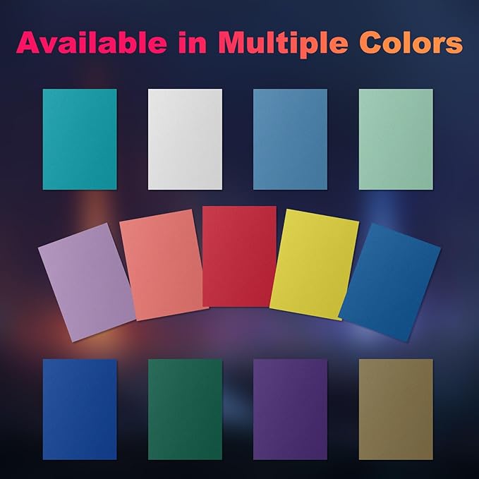 200 Pack Card Sleeves, Matte Dual Trading Card Sleeves with Opaque Back & Smooth Shuffle, Tear Resistant Card Protectors for MTG, TCG and Game Cards (Metallic Purple)