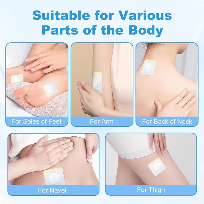 Leak-Proof Self-Adhesive Castor Oil Patches, Disposable Empty Belly Button Patch, Highly Absorbent Core, Breathable, Soft and Comfortable, Wash-Free, Easy to Use, Impermeable (150)