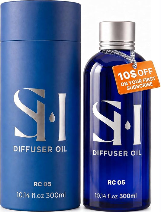 Royal Cashmere RC Hotel 5-Star RC05 Hotel Scent Diffuser Oil | 10.14 Fl oz (300 ml) - Waterless Diffuser Oil Refill & Highly Concentrated Fragrance Oil, Diffuser Oil Scents Luxury, Hotel Oil Diffuser