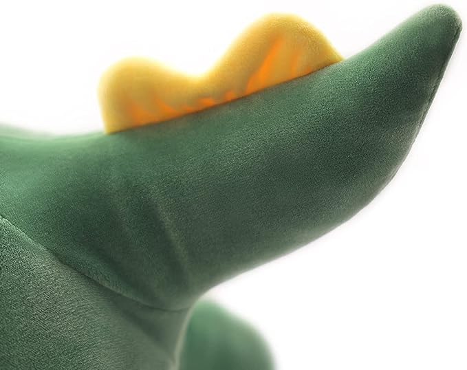 Long Dinosaur Plush Pillow, Soft Green Dinosaur Stuffed Animal Long Dinosaur Hugging Throw Plush Pillow Toy for Kids(Green Dinosaur,35.4inch/90cm)