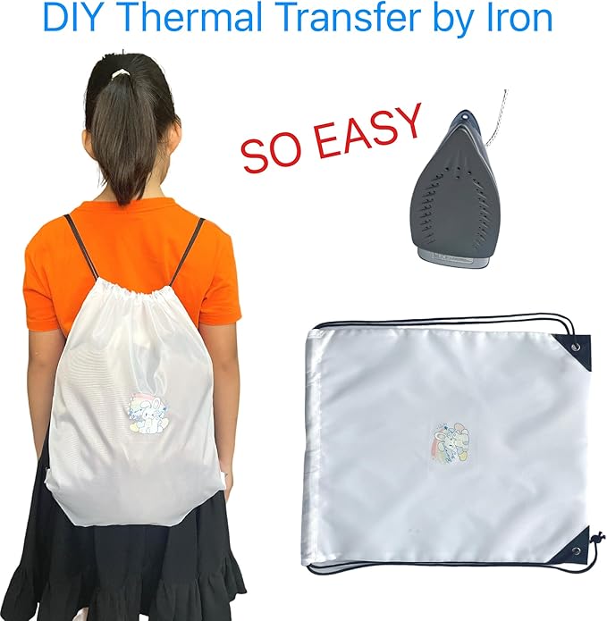 Drawstring Backpack Bulk 30 Packs Draw String Bags for DIY Gym Sports Traveling Trip Pedestrianism Yoga Cinch Bag Sackpack Drawstring (white)