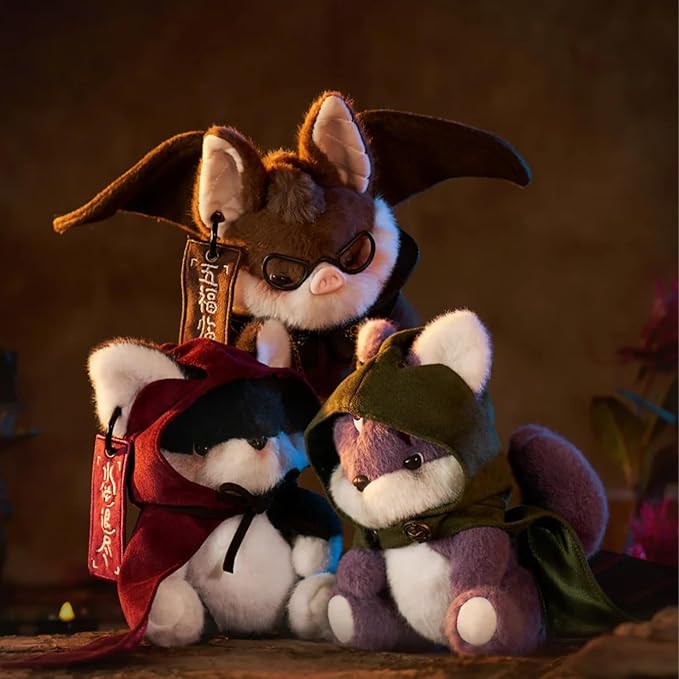 CALEMBOU Plush Blind Box Figures, Kawaii Endless Forest Series Handmade Stuffed Animals Mystery Box Toys, Cute Anime Plushies Collectible Birthday Gifts for Girls