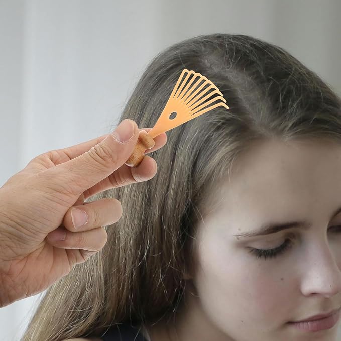 2pcs Manual Scalp Massager Claw Tool Handheld Head Massage Scratcher for Relaxation and Stress Relief Suitable for Men and Women
