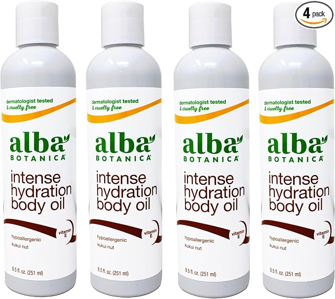 Alba Botanica Massage Oil Kukui Nut
