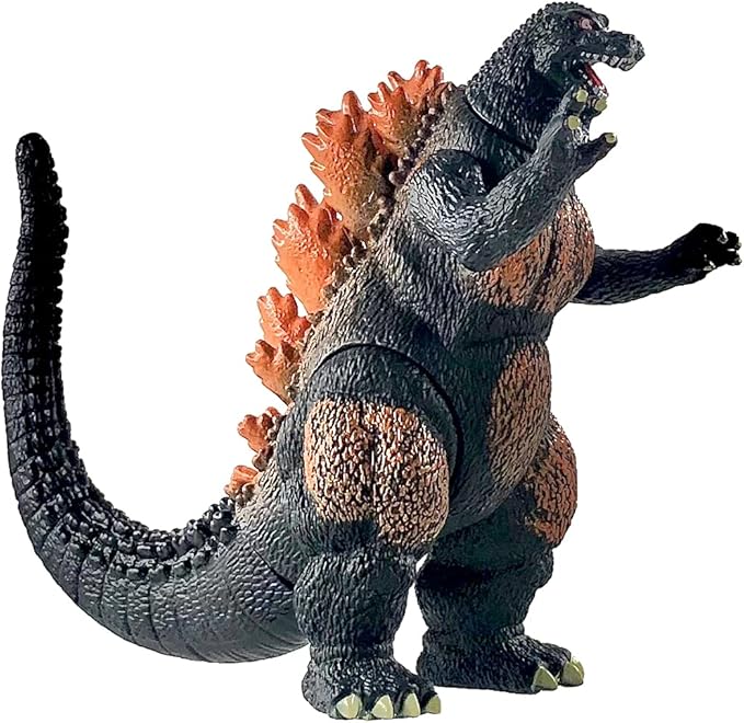 TwCare Burning Godzilla 1995, Movie Series King of The Monsters Movable Joints Action Figures Birthday Gift for Boys and Girls