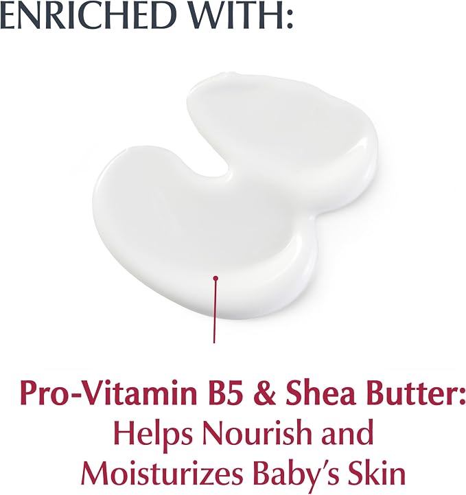 Eucerin Baby Body Lotion, Hypoallergenic and Fragrance Free Baby Lotion with Pro-Vitamin B5 and Shea Butter, 13.5 Fl Oz Bottle