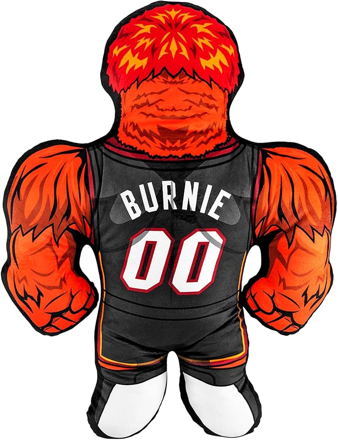Bleacher Creatures Miami Heat Burnie 24" NBA Masoct Bleacher Buddy - Soft Plush Toy