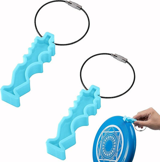 2Pcs/4Pcs Disc Golf Repair Tool, Portable Disc Golf Edge Maintenance Tool, Sports Flying Disc Tool for Scratch Stains Repair Polishing