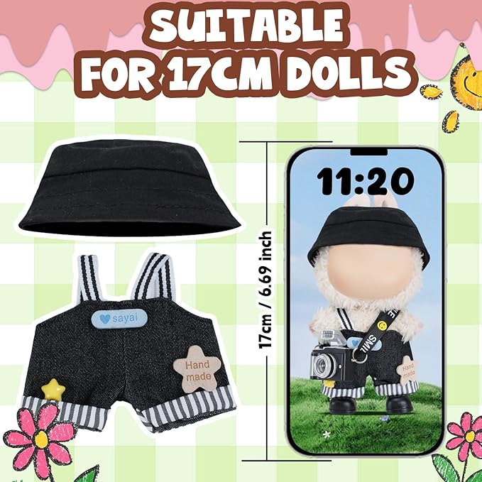 Cute Doll Clothes Outfits Women Adult Sister Friend Happy Birthday Gift 6 7 8 9 10 11 12 13 14 15 16th 18th 19th 20th 21th 30th Year Old Funny Teen Girl Trendy Gift Present Ideas