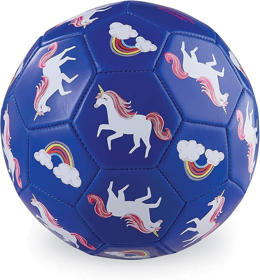 Crocodile Creek Soccer Ball - Inflatable Rubber Ball for Kids Ages 4 and Up - for Indoor and Outdoor Sports - PVC-Free