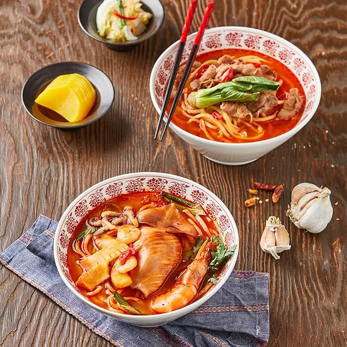 Chung Jung One O'Food Jjampong Seafood Broth Sauce, Korean Chinese Style Spicy Jjambong Flavor Soup Powder, Hot Jjamppong Base, Perfect with Fresh Squid, Shrimp, Clams, Vegetables, Noodles, Rice