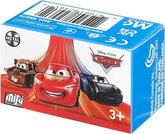Mattel Disney and Pixar Cars Toy Die-Cast Mini Vehicle in Blind Box for Surprise with Character Car for Racing & Storytelling (Styles May Vary), GKD78