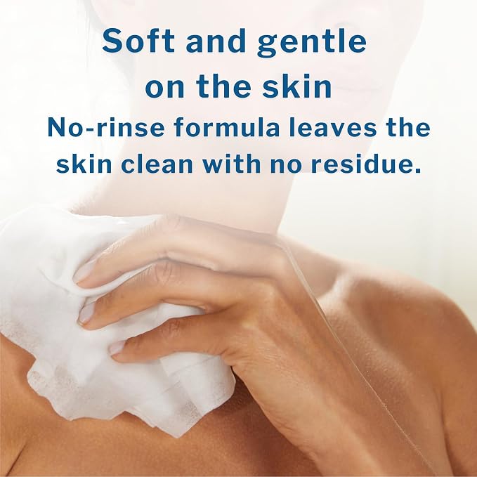 McKesson Washcloth Wipes, Unscented - Disposable Wet Wipes for Adults - Fragrance-Free, Paraben-Free - No-Rinse Formula, 48 Count, 3 Packs, 144 Total