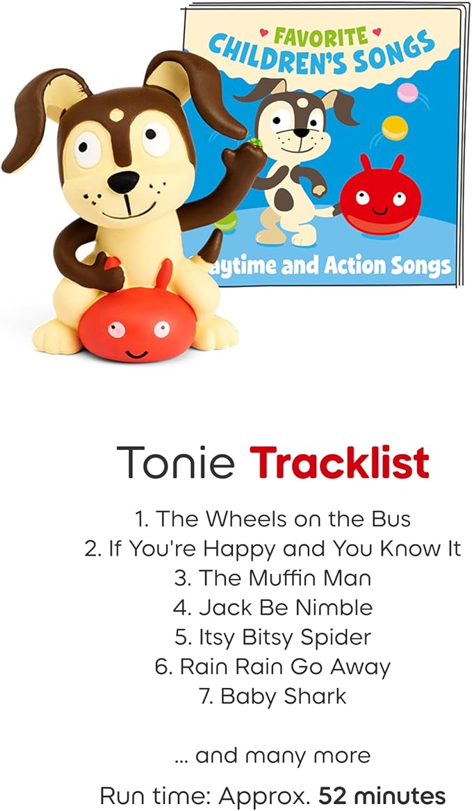 Toniebox 2 Audio Player Starter Set for Kids 1+ with Playtime Puppy - Sky Blue