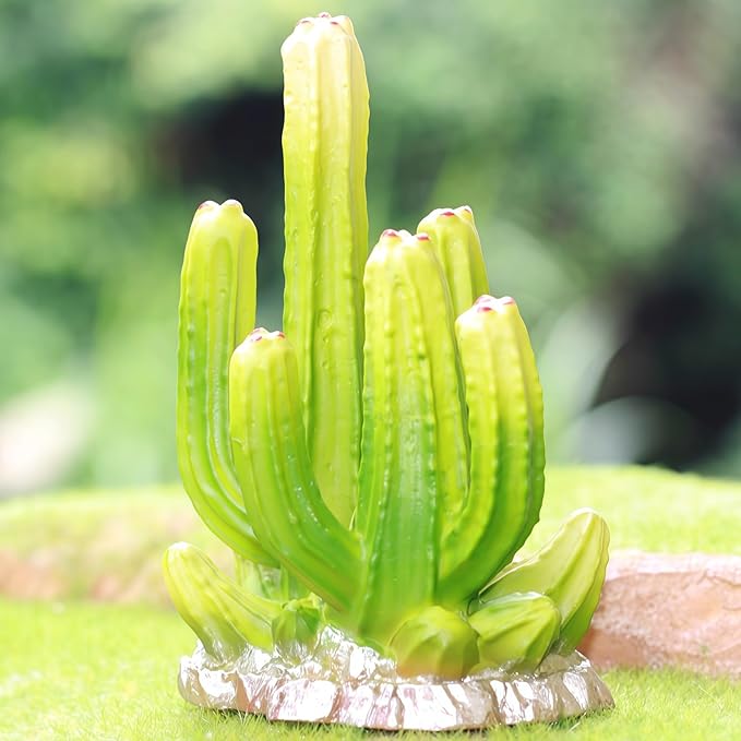 Gemini&Genius Saguaro Cactus Plant Action Figure Toys for Kids Prehistoric Jungle Trees Figure Toys, DIY Carnegiea Gigantea Educational or Decoration Plant Toy