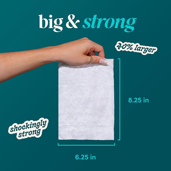 goodwipes Flushable Wipes Bulk Pack, Shea-Coco Adult Wet Wipes for Women & Men, Sewer & Septic Safe, Toilet & Bathroom Essentials, Extra Large, 418 Count (8 Packs and 1 Travel Pack)