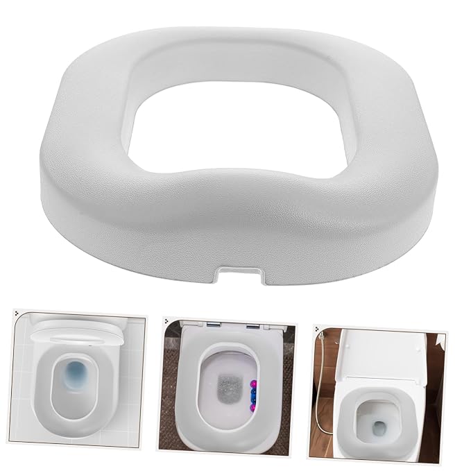 Toilet Seat Cushion for PU Seat Cover with Comfortable Padding Durable Material Easy to Clean Secure Design for Potty Training for Adults
