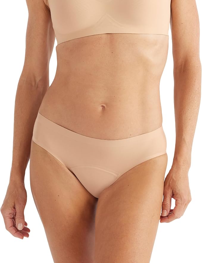 KNIX Women Zones+ Ultra Leakproof Period Underwear Bikini – Ultra Protection, Absorbs 7–11 Super Tampons, Extended Gusset