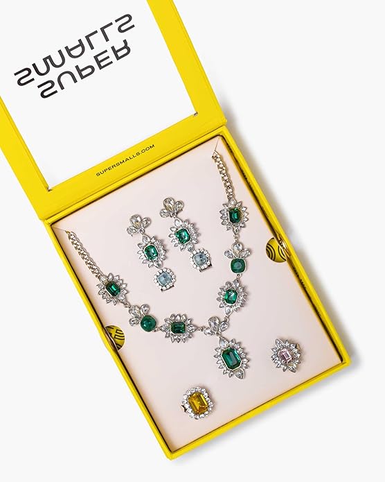 Super Smalls Mega Jewelry Set | Supersized Gemstones and Cheerful Colors | Ages 3+