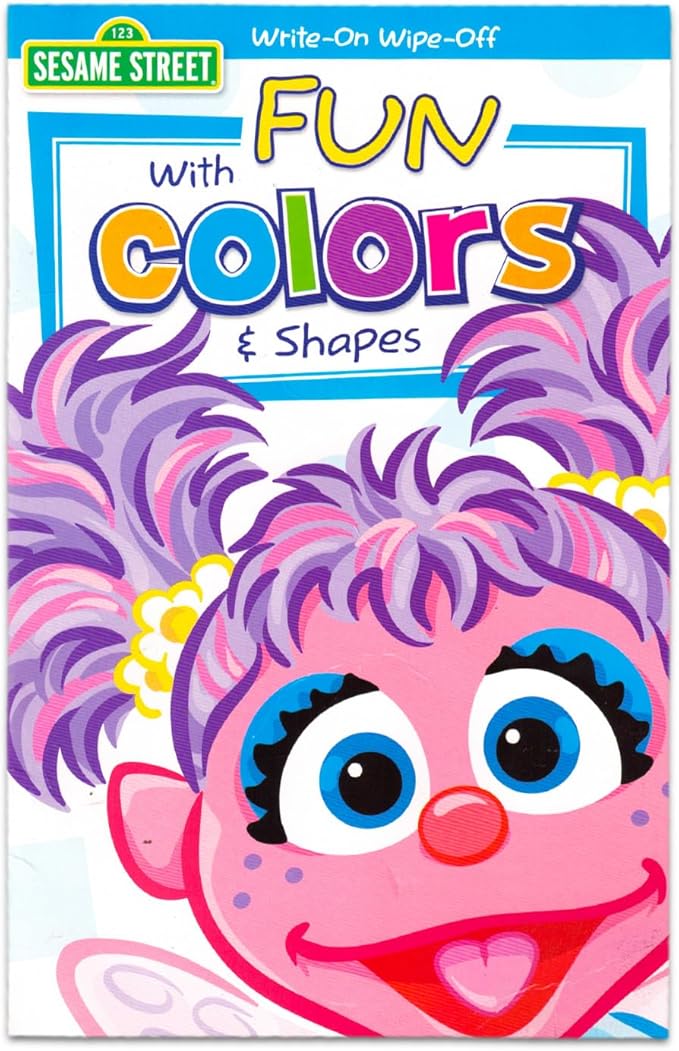 Sesame Street Dough Play Set - 39 Pc Bundle of Moldable Dough Tubs, Tools, Write-and-Wipe Book, More | Alphabet Activities for Kids | Styles May Vary