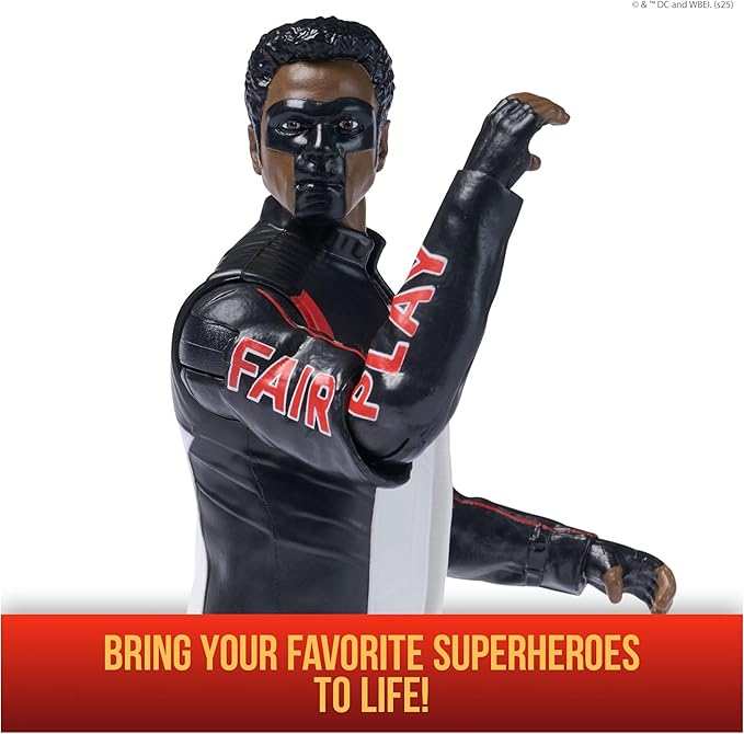 DC Comics, Superman, Mr. Terrific, 6-Inch Action Figure, Authentic Superman Movie Styling, Super Heroes Kids Toys for Boys and Girls Ages 4 and Up