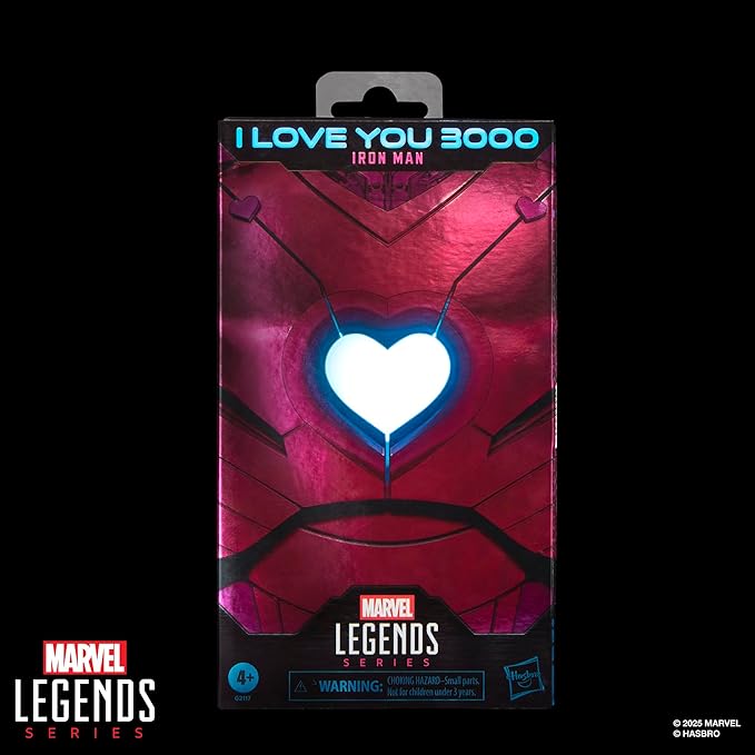 Marvel Legends Series I Love You 3000 Iron Man, 6-Inch Collectible Action Figure Gift