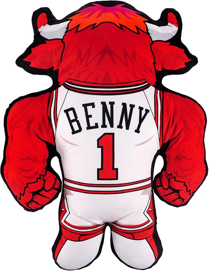 Bleacher Creatures Chicago Bulls Benny The Bull 24" NBA Masoct Bleacher Buddy - Soft Plush Toy