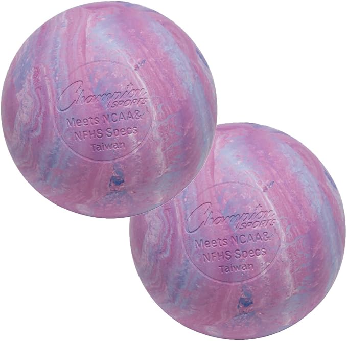 Champion Sports Lacrosse Balls – Official Size SEI Certified, Multi-Color Packs of 3, 6, or 12 for Practice & Games