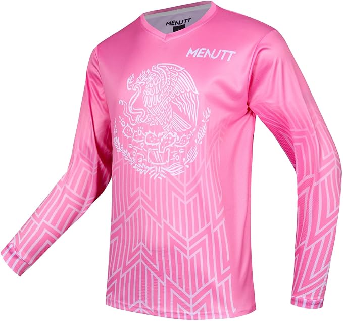 Kids Cycling Jersey Downhill Shirts for Girls Boys Clothing Long Sleeve Powersports Bike Child Mexico Bicycle MTB Tops