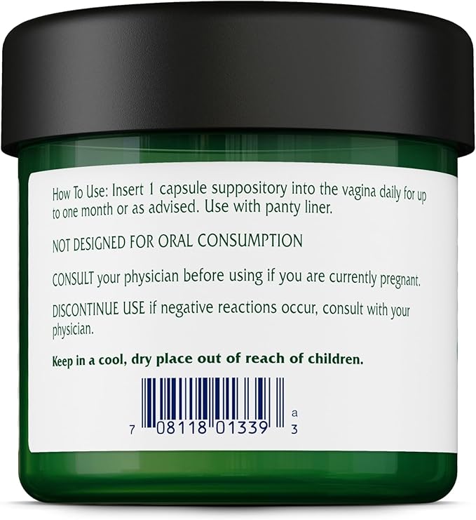 Vitanica V-Probiotics, 30 Suppository Capsules
