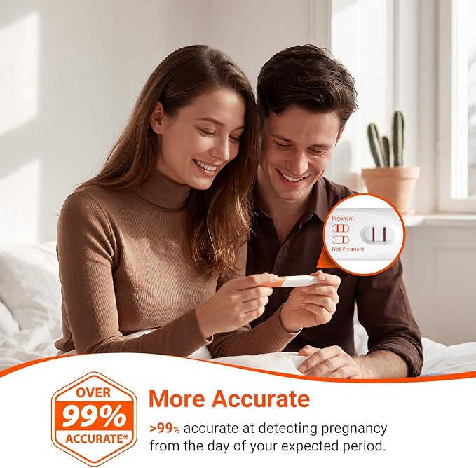 iHealth Pregnancy Test Kit 13 Count, 3 Test Sticks + 10 Pregnancy Test Strips, Early Detection hCG Tests, 10 MIU/mL Sensitivity, Bulk Home Pregnancy Tests, Pruebas de Embarazo