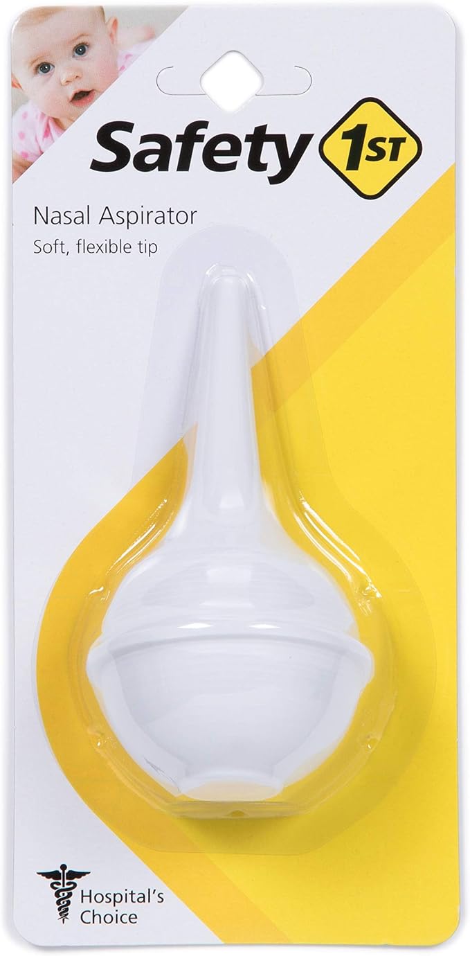 Safety 1st Nasal Aspirator, White, One Size (Pack of 2)
