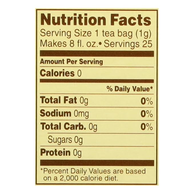 Celestial Seasonings Sleepytime Herbal Tea, 25 Tea Bags, (Pack of 2)