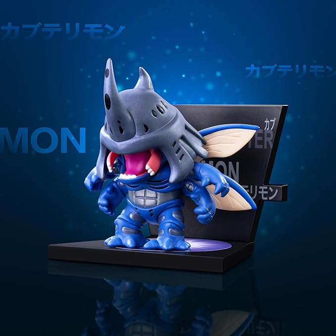 POP MART Digimon Adventure Fridge Magnet Series Blind Box Figures, Random Design Action Figures Collectible Toys Home Decorations, Holiday Birthday Gifts for Girls and Boys, Single Box