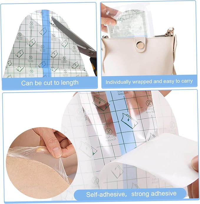 15Pcs Adhesive Protective Hygiene Try On Stickers for Swimwear, Swimsuits and Lingerie Panty Liner/Barrier