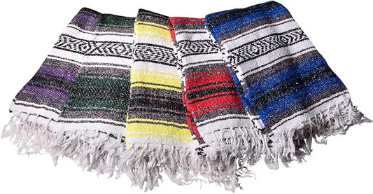 Hugger Mugger Mexican Yoga Blanket (Colors Vary)
